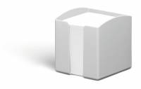 Kubusblokholder eco Kubusblokholder med 800 papirsedler i formatet 93 x 93 mm. Holderen og de blanke ark er forsynet med milj&oslash;m&aelig;rket Blue Angel