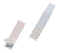 Pocketfix&reg; 75x18 mm Selvkl&aelig;bende pp-lomme med &aring;bning p&aring; den ene side.  10 stk.