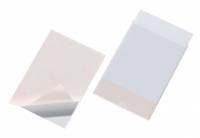 Selvkl&aelig;bende lomme pocketfix&reg; 148x105 mm Selvkl&aelig;bende transparente lommer til opbevaring af plakater eller l&oslash;se dokumenter i mapper osv.