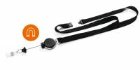 Halssnor med yoyo n&oslash;glering extra strong halssnor med ekstra st&aelig;rk yoyo n&oslash;glering til tung ID kortholder eller s&aelig;t af n&oslash;gler.halssnorens l&aelig;ngde: 80 cm, yoyo n&oslash;gleringen kan udtr&aelig;kkes til 60 cm.