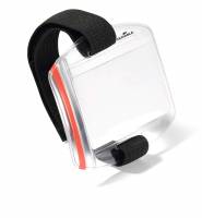 Id-kortholder  outdoor secure armbind til 1 kort Kortholder  til udend&oslash;rsbrug, plads til 1 kort, 10 stk/pak