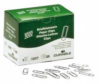 Papirclips 26 mm zinkbelagt 1000 stk Zinkbelagte 26 mm metalclips
