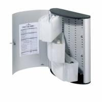 Førstehjælpsskab first aid set l Førstehjælpsskab med tre fag med indhold (72 stk forskellige førstehjælpsartikler).