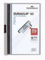 Klemmappe duraclip&reg; 30 a4 Den originale klemmappe med transparent forside, kan rumme op til 30 A4 sider.