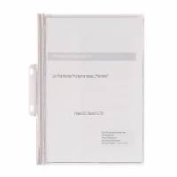 Indbindingsmappe durabind® 30 a4 Det enkle permanente indbindingssystem fra DURABLE - ubesværet, hurtigt og professionelt. Til alle tilbud, statistikker, rapporter og præsentationer. Kapacitet: 1-30 A4-ark
