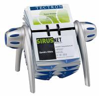Visifix®flip vegas Rullekartotek til visitkort med 200 lommer med plads til 400 visitkort.