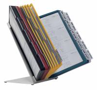 Vario® table 30 Komplet registersystem med bordstativ af metal og 30 A4-lommer i polypropylen.