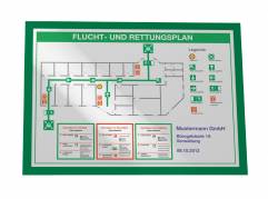 Inforamme duraframe® a3 Selvklæbende informationsramme til oplysninger i A3-format. Magnetisk ramme på forsiden gør det nemt at udskifte informationer. 2 stk/pose
