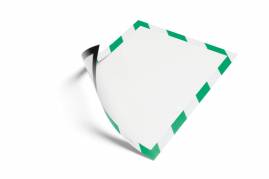 Inforamme duraframe&reg; magnetic security a4 To farvet magnetisk informationsramme til sikkerhed og advarsel oplysninger i A4-format. 5 stk/pose