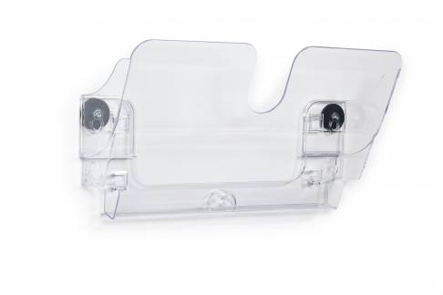 Brochureholder flexiplus a4 tv&aelig;r magnetisk Brochureholder FLEXIPLUS A4 liggende format til magnetiske overflader.