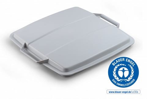 Låg eco til durabin® 90 Blue Angel certificeret låg til DURABIN 90 liter affaldsspand.