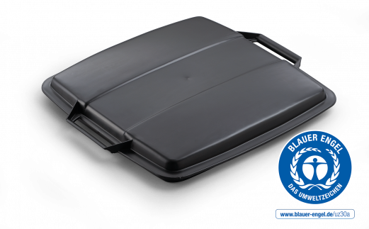 Låg eco til durabin® 90 Blue Angel certificeret låg til DURABIN 90 liter affaldsspand.