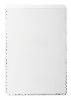 Beskyttelsesholder til id-kort 59x86 mm Kortholder fremstillet af ekstra st&aelig;rk, rivefast polypropylen. Sikker mod kopiering. Oversiden er &aring;ben.59 x 86 mm format
