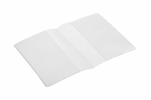 Dobbelt plastomslag a7 Dobbelt plastomslag med lodrette lommer i fuld længde på indersiden til venstre og højre. Velegnet til regnskabsbøger, lønbøger og andre dokumenter i A7-format.Indvendige mål: A7-format (dobbelt). 148 x 105 mm