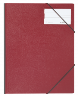 Mappe med elastikholder a4 Til arkivering og beskyttelse af alle løse papirer og dokumenter. Kapacitet: 1-150 ark A5