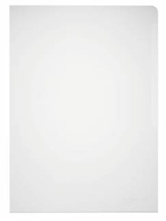 Plastomslag a4 pp Holdbar og slidst&aelig;rk plastomslag af  0,12mm polypropylen plast. 10 stk.