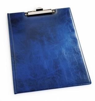 Clipboard dobbelt a4 Dobbelt clipboard i A4 format af plastovertrukket kraftigt karton.