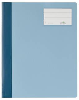 Tilbudsmappe a4+ opak Ekstra bred kvalitetsmappe i h&aring;rd PVC med plastbelagt arkivbj&aelig;lke og klar inderlomme p&aring; bagsiden.