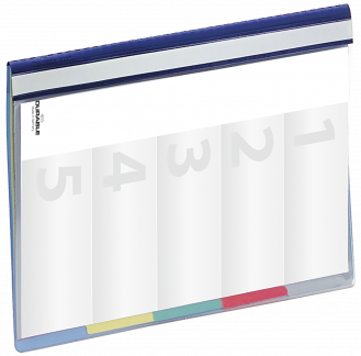 Divisoflex®  projektmappe 5-delt projektmappe med arkiveringmekanisme.