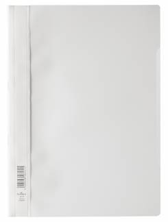 Tilbudsmappe clear view folder a4 pp pakke med 25 stk. Standard kvalitetsmappe med gennemsigtig forside,