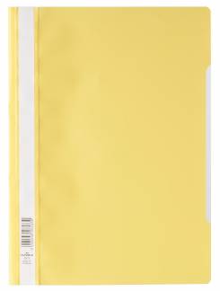 Tilbudsmappe clear view folder a4 pp pakke med 25 stk. Standard kvalitetsmappe med gennemsigtig forside,