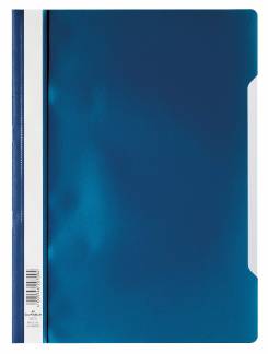 Tilbudsmappe clear view folder a4 pp pakke med 25 stk. Standard kvalitetsmappe med gennemsigtig forside,