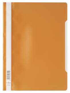 Tilbudsmappe clear view folder a4 pp pakke med 25 stk. Standard kvalitetsmappe med gennemsigtig forside,