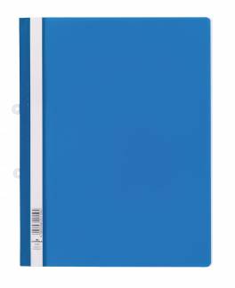 Tilbudsmappe med arkiveringsstrips a4+ Stiv PVC-mappe med klar forside og udtagelig arkiveringsstrimmel (hulning 80 mm) til arkivering i store h&aelig;ftemapper og ringbind. Med etiketholder i fuld l&aelig;ngde og kanal til oph&aelig;ngningsskinne.