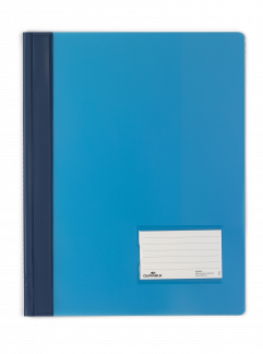 Tilbudsmappe duralux® a4 Elegant transparent tilbudsmappe med inderlomme.