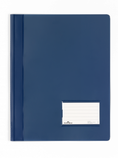 Tilbudsmappe duralux® a4 Elegant transparent tilbudsmappe med inderlomme.