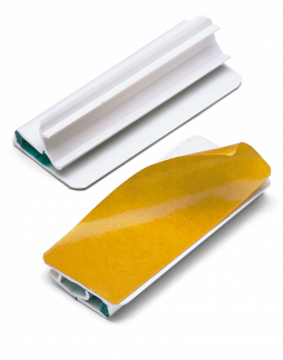 Varioclip® Selvklæbende papirklemme med kapacitet op til 20 ark.