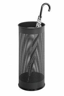 Paraplyholder metal rundt 28,5 Metalparaplyholder til indgange p&aring; arbejdspladsen, i hjemmet, hoteller eller restauranter. H&oslash;jde 620 mm.
