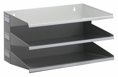 3 delt sorteringsfag Praktisk sorteringsfag med 3 sektioner til A4 / folioformat. Hj&aelig;lper dig med at sortere og gemme dine dokumenter. Velegnet til v&aelig;gmontering.