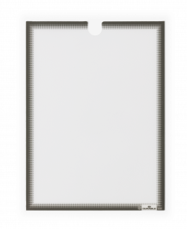 Dokumentholder a4 selvklæbende 5 stk/pose Selvklæbende dokumentholder der indrammer og beskytter informationen mod snavs. Til information i A4-format, som skal vises på glatte indendørs overflader.