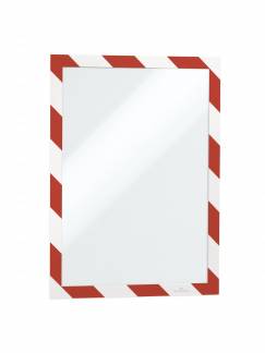Inforamme duraframe&reg; security a4 Selvkl&aelig;bende to farvet informationsramme til sikkerhed og advarsel oplysninger i A4-format. Magnetisk ramme p&aring; forsiden g&oslash;r det nemt at udskifte informationer. 2 stk/pose