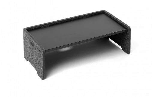 Monitor stander effect Højdejusterbart monitor stander til en mere ergonomisk arbejdsstilling og et organiseret skrivebord.