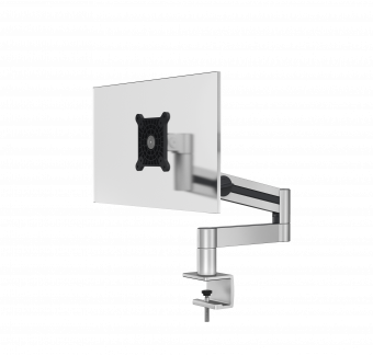 Sk&aelig;rmholder pro med arm til 1 sk&aelig;rm, bordbeslag En fleksibel sk&aelig;rmholder arm med bordbeslag. Nem justering af sk&aelig;rmen p&aring; grund af den interne gasfjeder