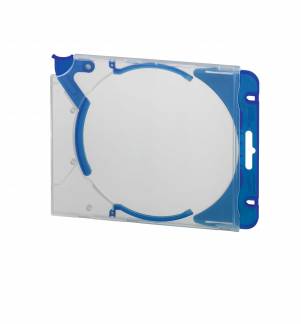 Cd/dvd-etui quickflip&reg; complete Clipsen g&oslash;r det lettere at arkivere i QUICKFLIP-arkivringbindet. Efter arkivering kan &aelig;sken blot fjernes fra clipsen, og cd'en tages ud, uden at det er n&oslash;dvendigt at &aring;bne ringbindsmekanismen.