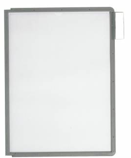 Sherpa® panel a4 Lomme til register-/display-/oversigt-systemer der har konsoller med pin på konsollen (Passer i alle DURABLE oversigtsystemer).