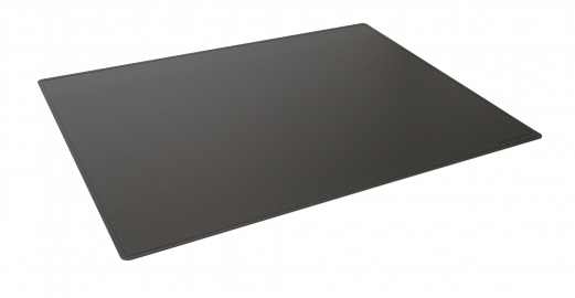 Skriveunderlag 650 x 500 mm med afrundede hjørner  pp Skriveunderlag PP med fleksibel skriveflade, afrundede hjørner