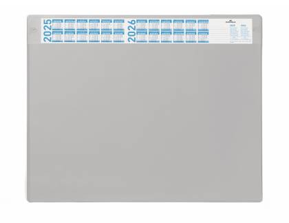 Skriveunderlag 650x520 mm med &aring;rskalender og aftagelig overflade Skriveunderlag med kalender i 4 &aring;r. Med anti-genskin og udskiftelig d&aelig;kplade