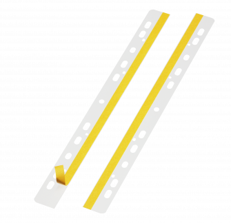 Filefix® a4 stor pakke Selvklæbende universalhullede arkiveringstrips til A4 format. 50 stk.