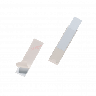 Pocketfix® 75x18 mm Selvklæbende pp-lomme med åbning på den ene side.  10 stk.