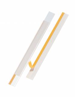 Hyldeforkant scanfix&reg; 1000x57 mm selvkl&aelig;bende Selvkl&aelig;bende, scanbar etiketholder til m&aelig;rkning af f.eks. hyldeforkanter. &Aring;ben i toppen og i siden. Skriveh&oslash;jde 5,5 cm, l&aelig;ngde 1 meter.
