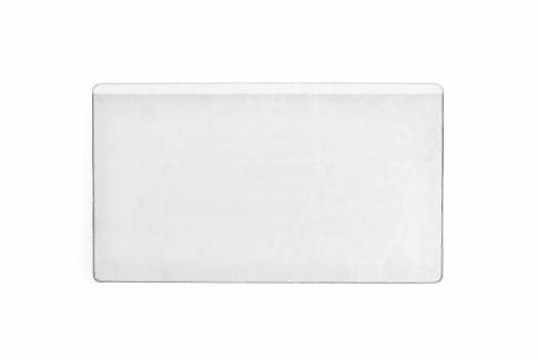 Pocketfix&reg; 101x61 mm stor pakke Selvkl&aelig;bende pp-lomme med &aring;bning p&aring; den ene side. Leveres uden indstik.  10 stk.