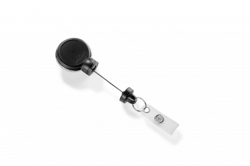 Yoyo-holder extra strong 360° Yoyo-holder med 360 ° drejelig metalklemme til kortholdere og nøgler. Magnetlås holder linjen på plads og understøtter vægten op til 300 g.