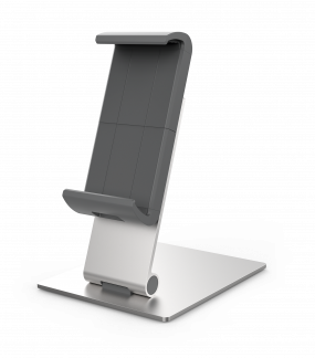 Tablet holder table xl Tabletholder i høj kvalitet. Til tablets med beskyttelses cover op til 23 mm tykkelse Let at betjene med en hånd. Smart kabelstyring system