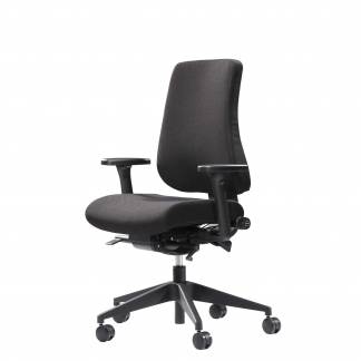 Canadian Ergo CE 02 kontorstol sort