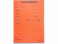 Telefonbesked GF1060 - 105 x 148 mm - 100 blade - Orange