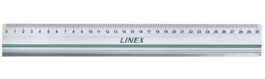 Linex Aluminum Cutting Ruler 30cm